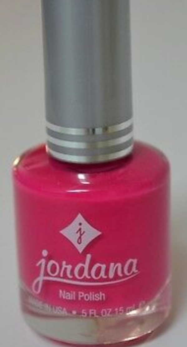 Nail polish swatch / manicure of shade Jordana Pink Lemonade