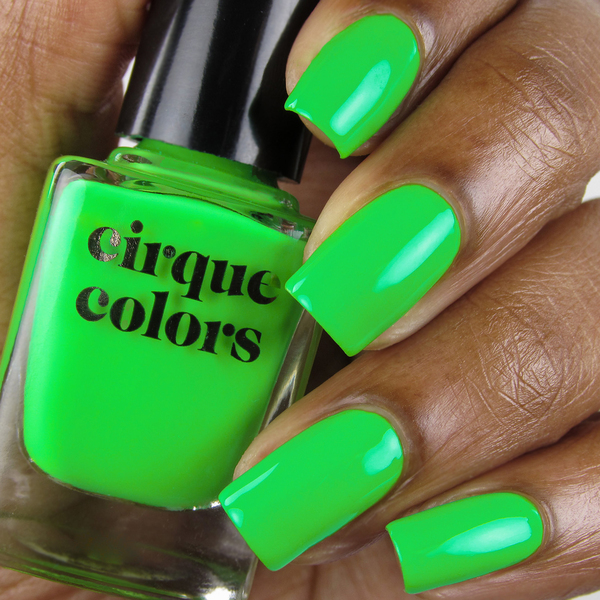 Nail polish swatch / manicure of shade Cirque Colors Cyber