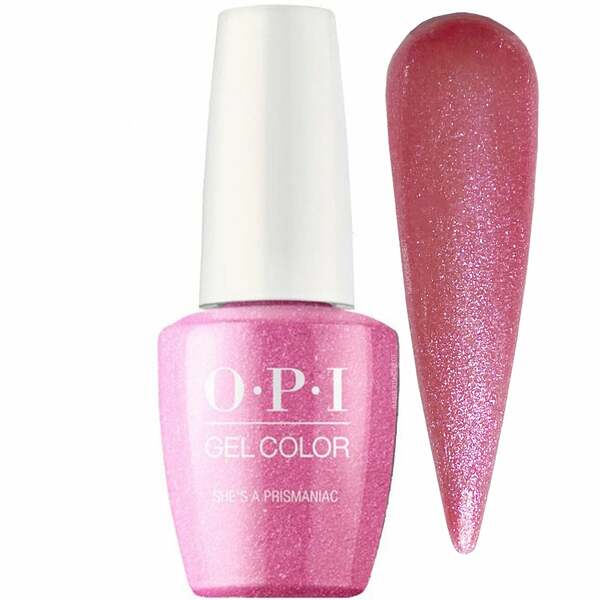 Nail polish swatch / manicure of shade OPI She's a Prismaniac