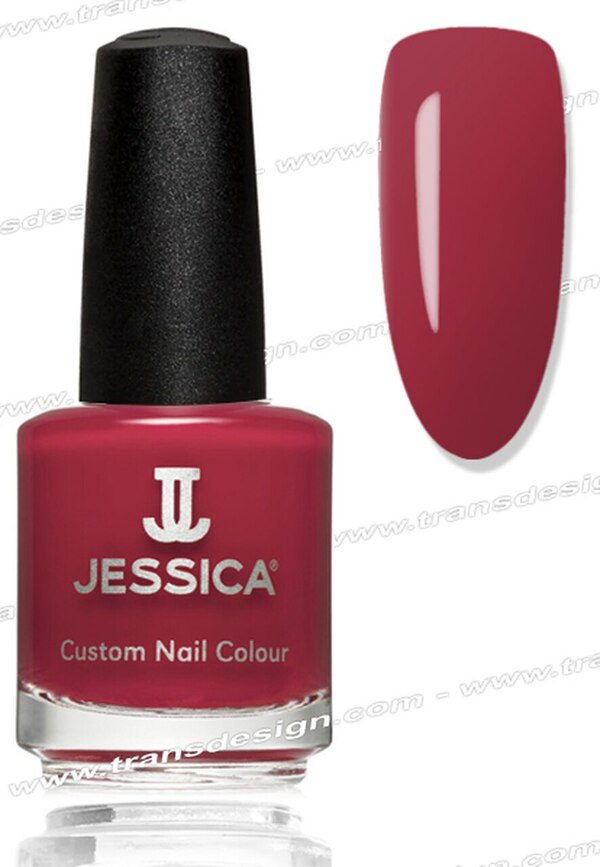 Nail polish swatch / manicure of shade Jessica Majestic Plum