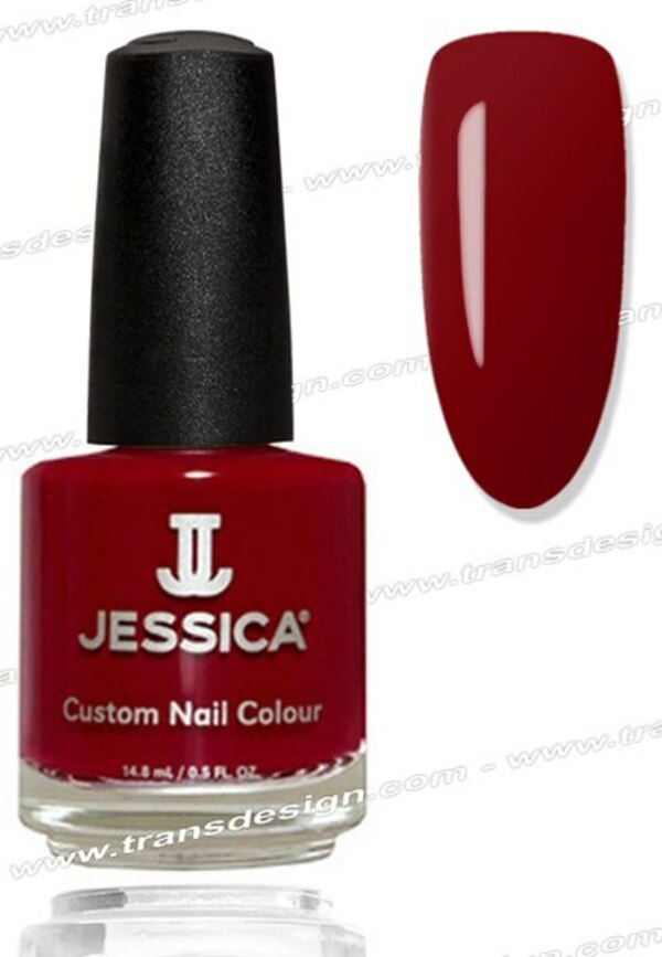 Nail polish swatch / manicure of shade Jessica Crimson Reflections