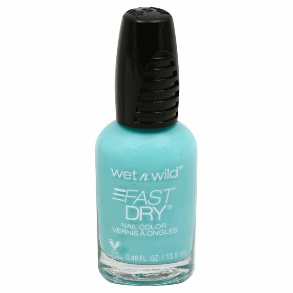 Nail polish swatch / manicure of shade wet n wild Basic Beach