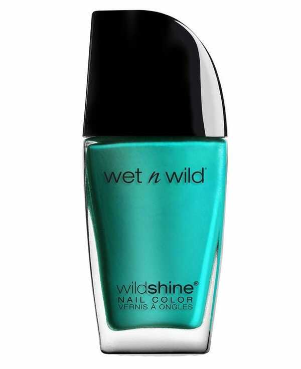 Nail polish swatch / manicure of shade wet n wild Be More Pacific