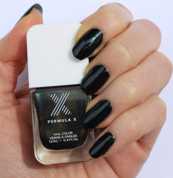 Nail polish swatch / manicure of shade Formula X Huntress