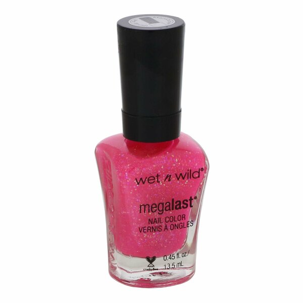 Nail polish swatch / manicure of shade wet n wild Sweet Tooth