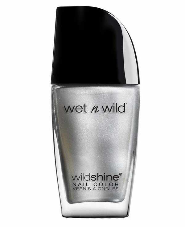 Nail polish swatch / manicure of shade wet n wild Metallica