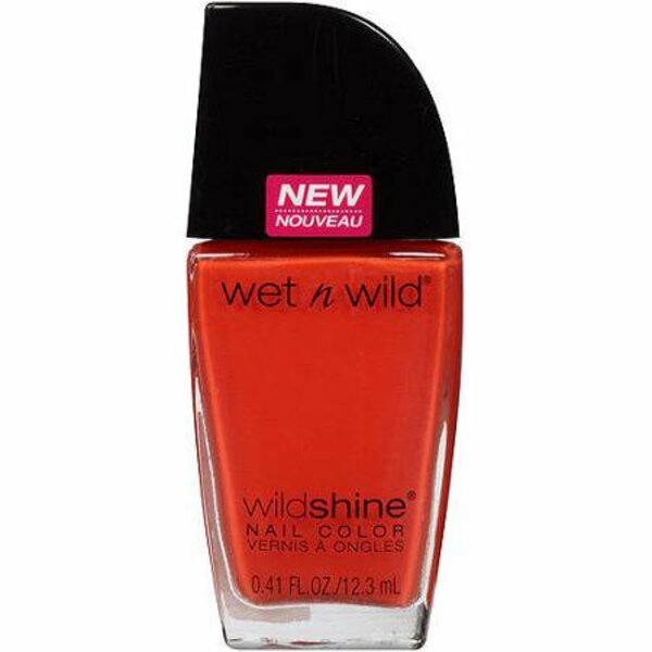 Nail polish swatch / manicure of shade wet n wild Nuclear War