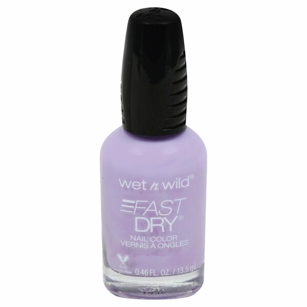 Nail polish swatch / manicure of shade wet n wild Violet Tendencies