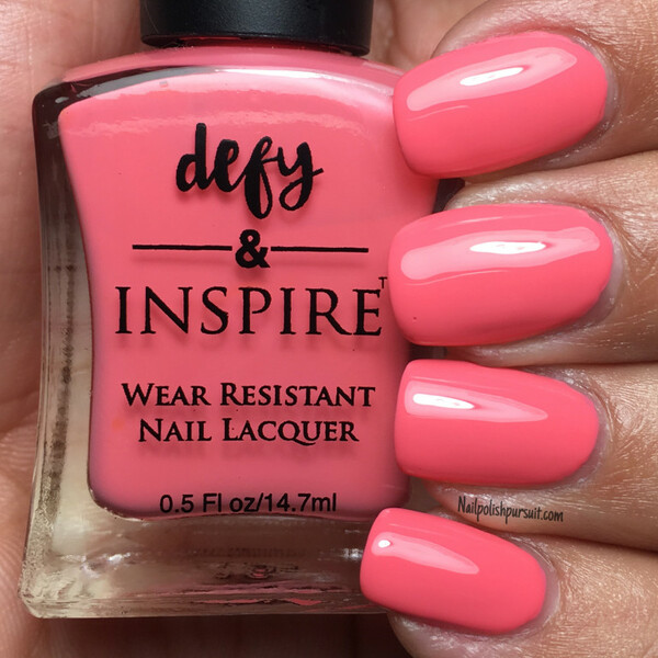 Nail polish swatch / manicure of shade Defy and Inspire The Hills