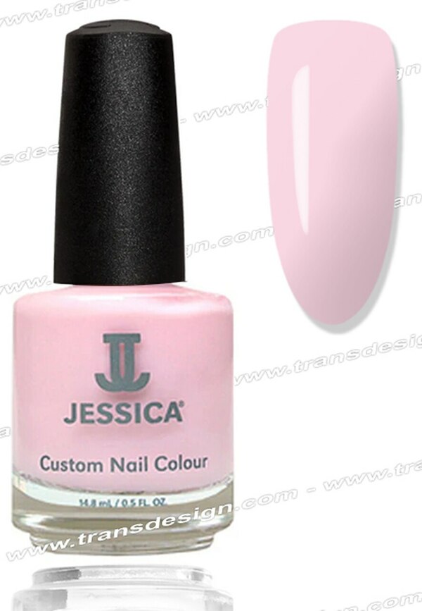 Nail polish swatch / manicure of shade Jessica Faintest Whisper