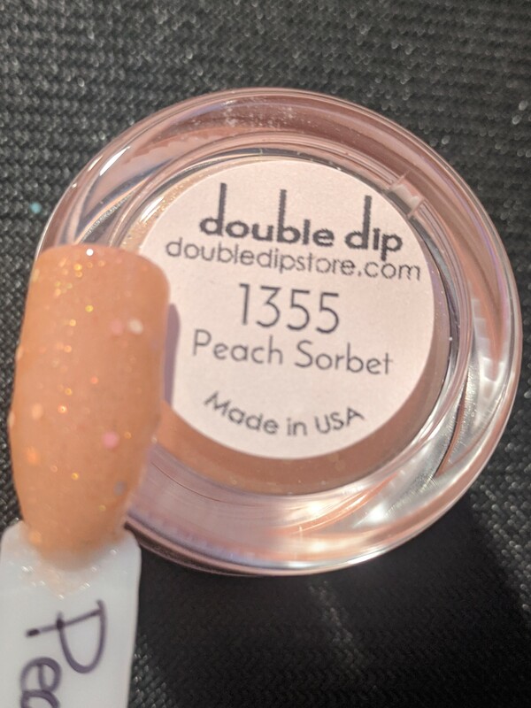 Nail polish swatch / manicure of shade Double Dip Peach Sorbet