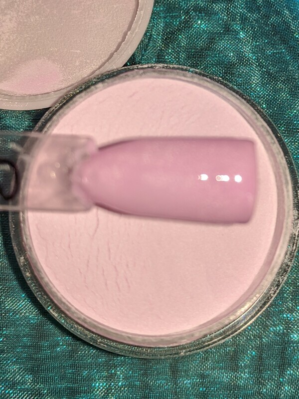 Nail polish swatch / manicure of shade Virgo and Gem Cherry Blossom
