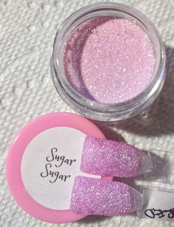 Nail polish swatch / manicure of shade Triple D Sugar Sugar