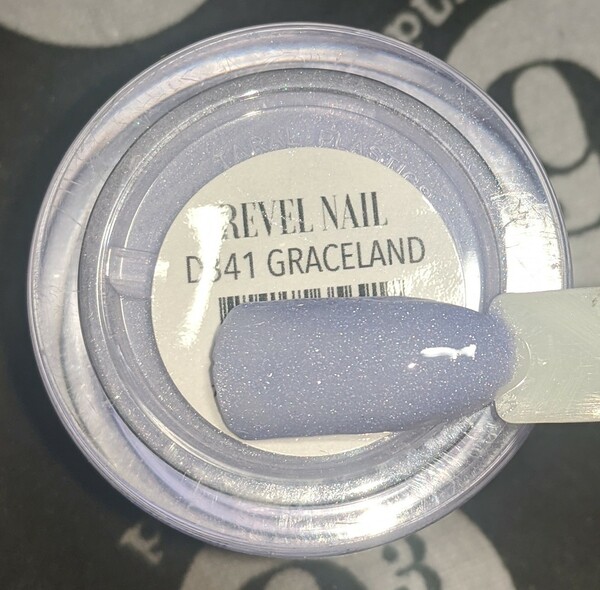 Nail polish swatch / manicure of shade Revel Graceland