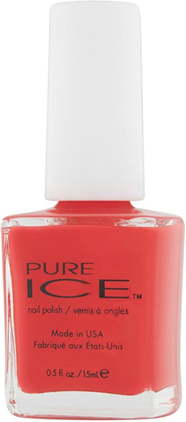Nail polish swatch / manicure of shade Pure Ice Wear Red