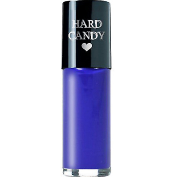 Nail polish swatch / manicure of shade Hard Candy Blue Lagoon