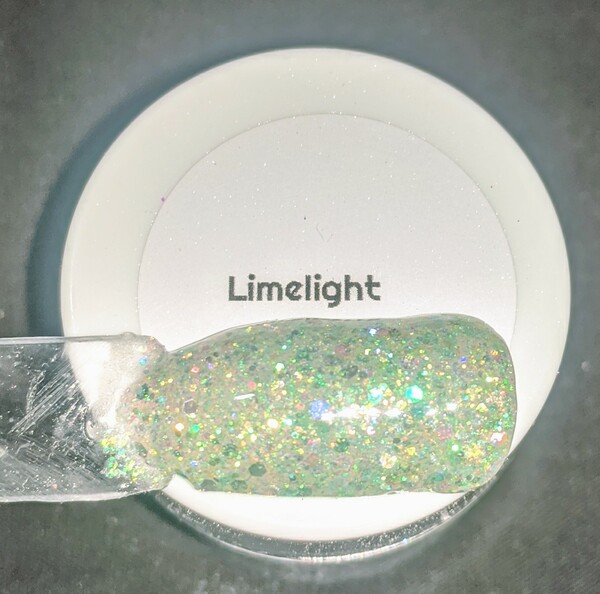 Nail polish swatch / manicure of shade Pampered Pretties Limelight