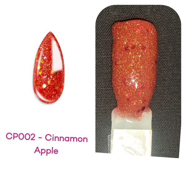 Nail polish swatch / manicure of shade Double Dip Cinnamon Apple