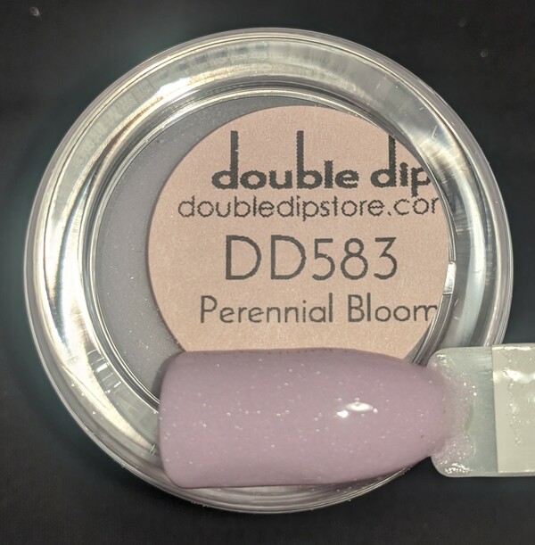 Nail polish swatch / manicure of shade Double Dip Perennial Bloom