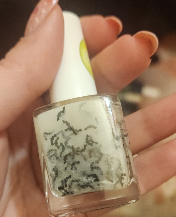 Nail polish swatch / manicure of shade Pure Ice Fright This Way