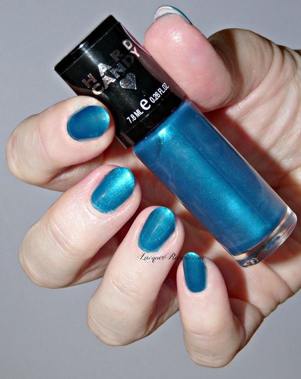Nail polish swatch / manicure of shade Hard Candy A Mermaid's Tale