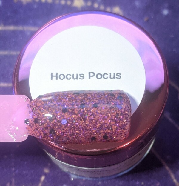 Nail polish swatch / manicure of shade Pampered Pretties Hocus Pocus