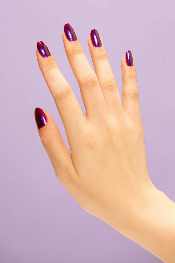 Nail polish swatch / manicure of shade Cirque Colors Very Valentino