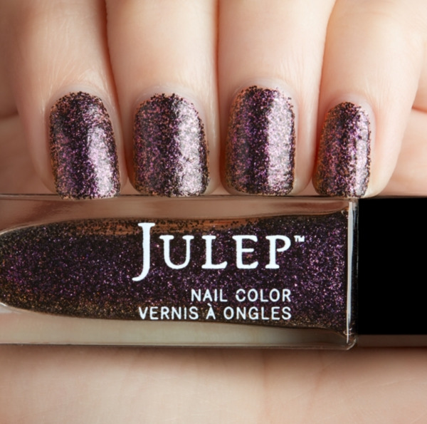 Nail polish swatch / manicure of shade Julep Trixy