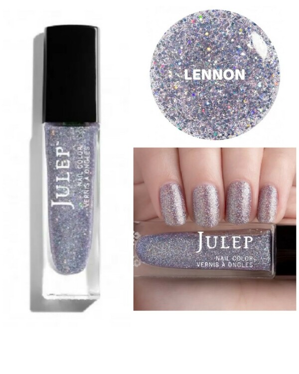 Nail polish swatch / manicure of shade Julep Lennon