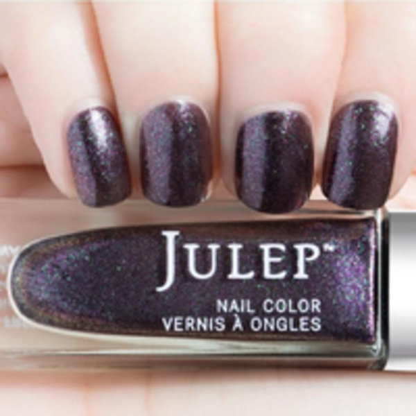 Nail polish swatch / manicure of shade Julep Confident Capricorn