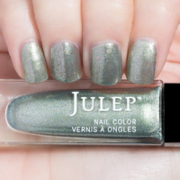 Nail polish swatch / manicure of shade Julep Contented Cancer