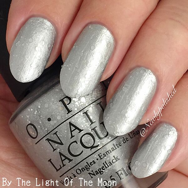 Nail polish swatch / manicure of shade OPI By the Light of the Moon
