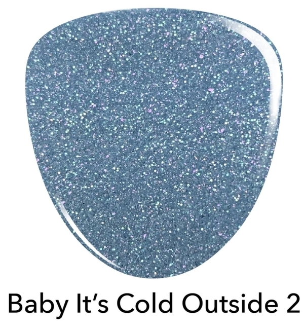 Nail polish swatch / manicure of shade Revel Baby It's Cold Outside 2