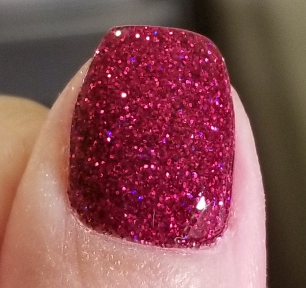 Nail polish swatch / manicure of shade Revel Miracle