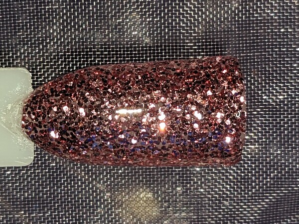 Nail polish swatch / manicure of shade Sparkle and Co. Pretty Luxe