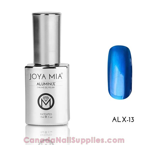 Nail polish swatch / manicure of shade Joya Mia Chrome Gel Polish 13