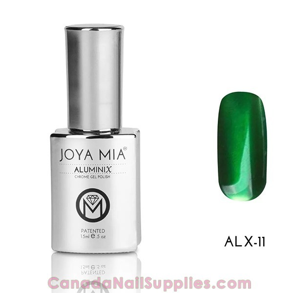 Nail polish swatch / manicure of shade Joya Mia Chrome Gel Polish 11