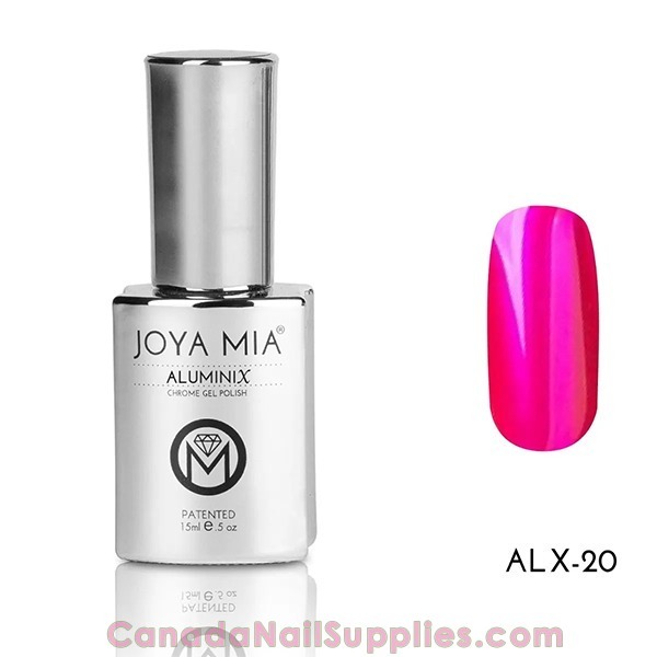 Nail polish swatch / manicure of shade Joya Mia Chrome Gel Polish 20