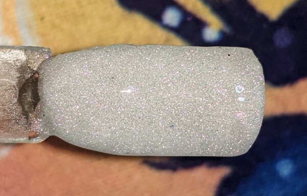 Nail polish swatch / manicure of shade Rocky Mountain Dip Powder 'Tis The Season