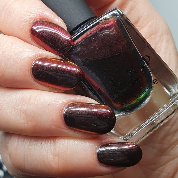 Nail polish swatch / manicure of shade I Love Nail Polish Eclipse