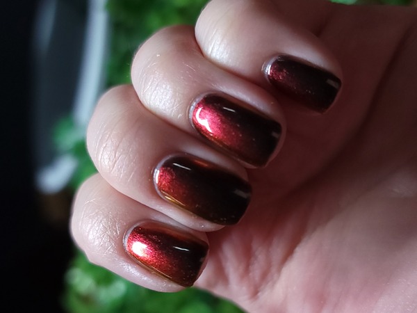 Nail polish swatch / manicure of shade I Love Nail Polish Eclipse