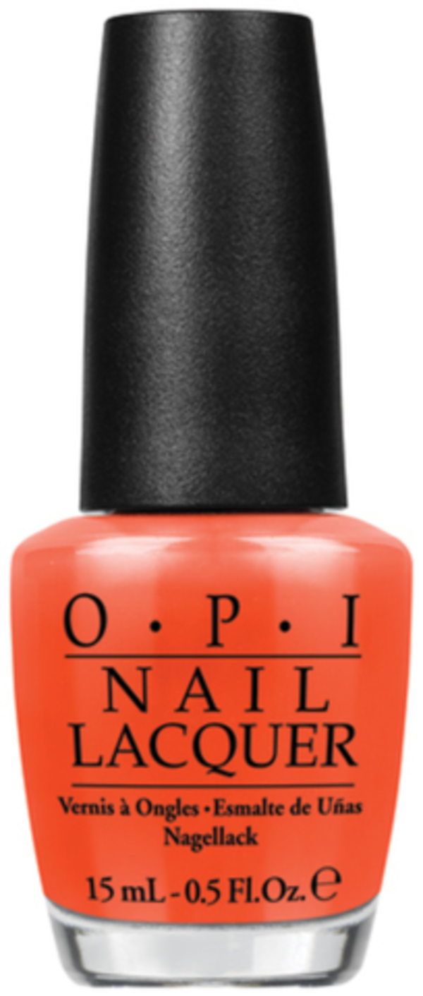 Nail polish swatch / manicure of shade OPI Juice Bar Hopping