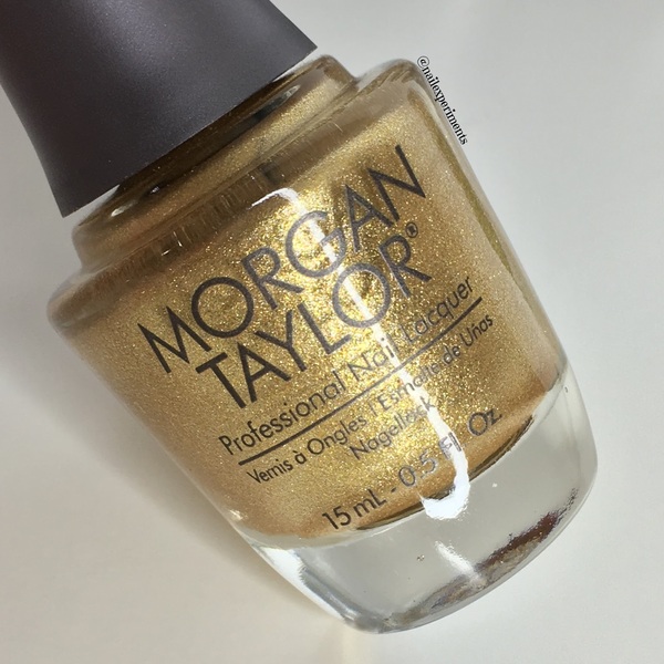 Nail polish swatch / manicure of shade Morgan Taylor Just Tutu Much