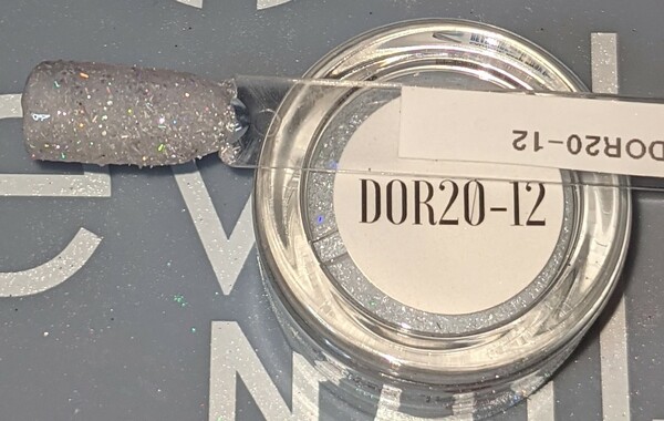 Nail polish swatch / manicure of shade Revel DOR20-12