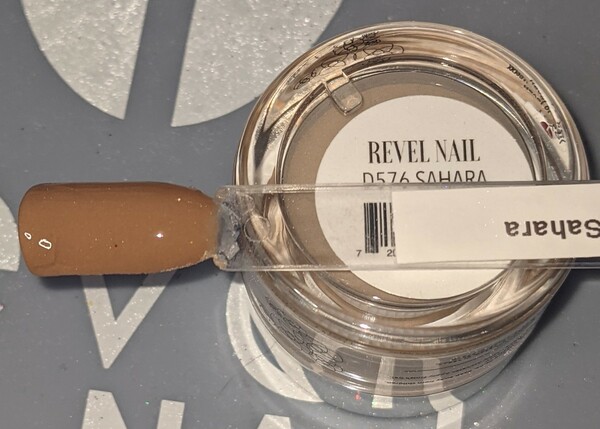 Nail polish swatch / manicure of shade Revel Sahara