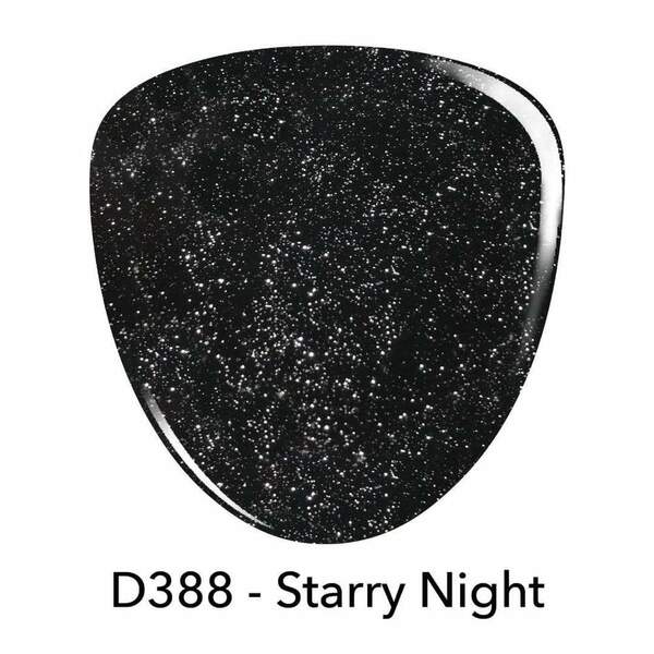 Nail polish swatch / manicure of shade Revel Starry Night