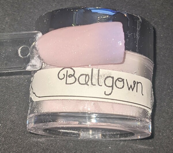 Nail polish swatch / manicure of shade Once Upon a Manicure Ballgown