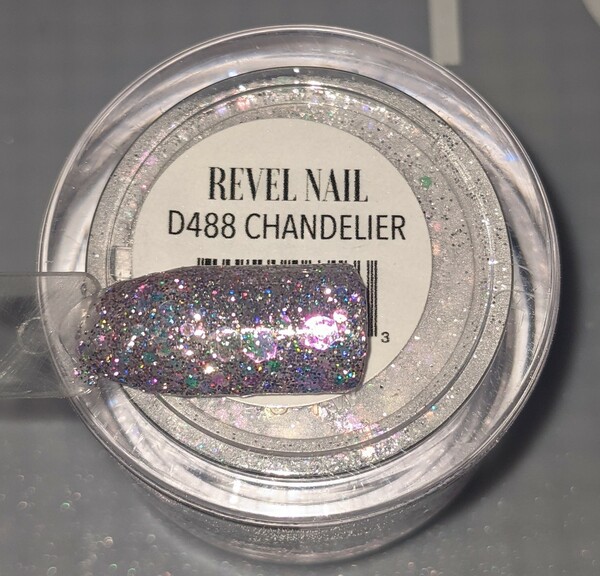 Nail polish swatch / manicure of shade Revel Chandelier