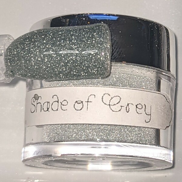 Nail polish swatch / manicure of shade Once Upon a Manicure Shades of Grey