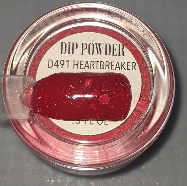 Nail polish swatch / manicure of shade Revel Heartbreaker